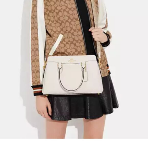 Brand new Coach Darcie Carryall Bag With Signature Canvas Detail - Picture 15 of 16